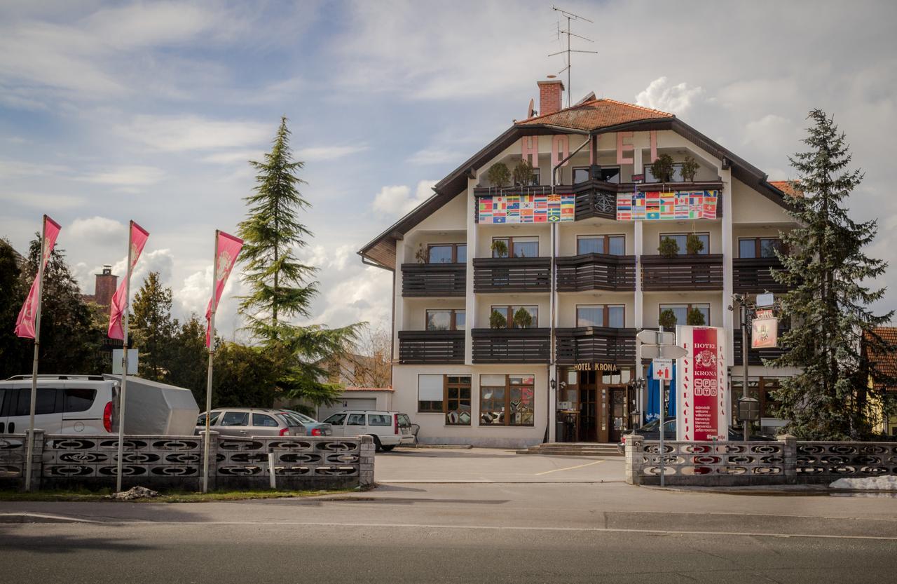 Hotel Krona Domzale Bagian luar foto